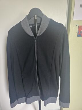 Alfani  Black Jacket with Gray Collar